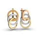 Mixed Metals Earrings without Stones 312821100 from the manufacturer of jewelry LUNET JEWELERY at the price of $504 UAH: 5