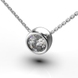 White Gold Diamond Necklace 719101121