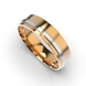 Обручка з комбінованого золота 225032400 від виробника ювелірних прикрас LUNET JEWELLERY по ціні  грн: 1