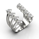 White Gold Diamonds Ring 24801121