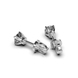 White Gold Diamond Earrings 329591121 from the manufacturer of jewelry LUNET JEWELERY at the price of $1 856 UAH: 5