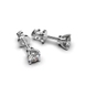 White Gold Diamond Earrings 329591121 from the manufacturer of jewelry LUNET JEWELERY at the price of $1 856 UAH: 9