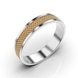 Mixed Metals Wedding Ring 224581100 from the manufacturer of jewelry LUNET JEWELERY at the price of $318 UAH: 7