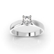 White Gold Diamond Ring 220671121 from the manufacturer of jewelry LUNET JEWELERY at the price of $1 042 UAH: 8