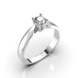 White Gold Diamond Ring 220671121 from the manufacturer of jewelry LUNET JEWELERY at the price of $1 042 UAH: 10