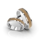 Mixed Metals Wedding Ring 224581100 from the manufacturer of jewelry LUNET JEWELERY at the price of $318 UAH: 8