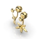Yellow Gold Earrings without Stones 316663100