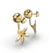 Yellow Gold Earrings without Stones 316663100