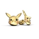 Yellow Gold Pikachu Earrings 318063122 from the manufacturer of jewelry LUNET JEWELERY at the price of $499 UAH: 6