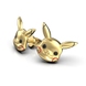 Yellow Gold Pikachu Earrings 318063122 from the manufacturer of jewelry LUNET JEWELERY at the price of $499 UAH: 10