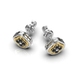 White&Red Gold Diamond Earrings 334391122 from the manufacturer of jewelry LUNET JEWELERY at the price of $696 UAH: 8