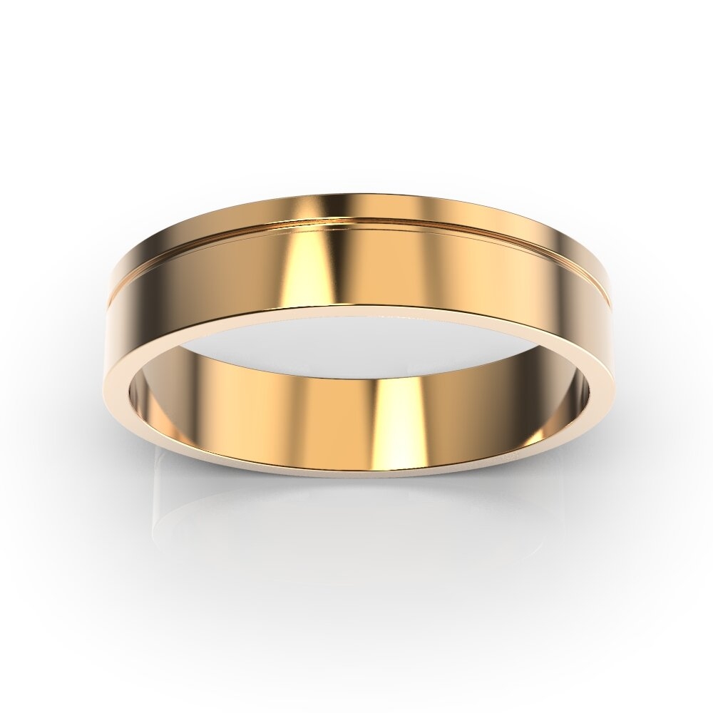 Red Gold Wedding Ring 210362400