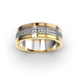 Mixed Metals Diamond Wedding Ring 211892421 from the manufacturer of jewelry LUNET JEWELERY at the price of $1 170 UAH: 3