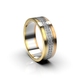 Mixed Metals Diamond Wedding Ring 211892421 from the manufacturer of jewelry LUNET JEWELERY at the price of $1 170 UAH: 4