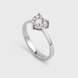 White Gold Diamonds Ring 22781521 from the manufacturer of jewelry LUNET JEWELERY at the price of $1 325 UAH: 3