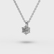 White Gold Diamond Necklace 743091121