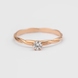 Red Gold Diamond Ring 229072421 from the manufacturer of jewelry LUNET JEWELERY at the price of $448 UAH: 1