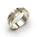 Mixed Metals Diamond Wedding Ring 211892421 from the manufacturer of jewelry LUNET JEWELERY at the price of $1 170 UAH: 5
