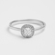 White Gold Diamond Ring 235481121 from the manufacturer of jewelry LUNET JEWELERY at the price of $2 094 UAH: 1