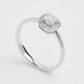 White Gold Diamond Ring 235481121 from the manufacturer of jewelry LUNET JEWELERY at the price of $2 094 UAH: 2