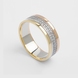 Mixed Metals Diamond Wedding Ring 211892421 from the manufacturer of jewelry LUNET JEWELERY at the price of $1 170 UAH: 1