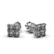 White Gold Diamond Earrings 322711121 from the manufacturer of jewelry LUNET JEWELERY at the price of $1 647 UAH: 2
