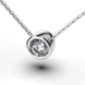 White Gold Diamond Necklace 719071121