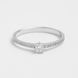 White Gold Diamond Ring 234741121 from the manufacturer of jewelry LUNET JEWELERY at the price of $552 UAH: 3