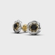 White&Yellow Gold Diamond Earrings 342981621 from the manufacturer of jewelry LUNET JEWELERY at the price of $813 UAH: 4