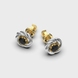 White&Yellow Gold Diamond Earrings 342981621 from the manufacturer of jewelry LUNET JEWELERY at the price of $813 UAH: 6