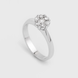 White Gold Diamonds Ring 24241121 from the manufacturer of jewelry LUNET JEWELERY at the price of $1 157 UAH: 1