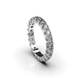 White Gold Diamond Wedding Ring 227701121 from the manufacturer of jewelry LUNET JEWELERY at the price of $1 908 UAH: 9