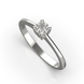 White Gold Diamonds Ring 22581521 from the manufacturer of jewelry LUNET JEWELERY at the price of  UAH: 5