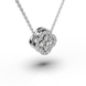 White Gold Diamond Necklace 133871121