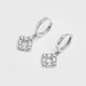 White Gold Diamond Earrings 323131121 from the manufacturer of jewelry LUNET JEWELERY at the price of  UAH: 2