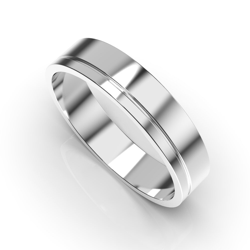 White gold ring for 2024 men price