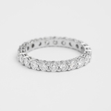 White Gold Diamond Ring 223351121 from the manufacturer of jewelry LUNET JEWELERY