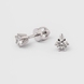 White Gold Diamond Earrings 316601121 from the manufacturer of jewelry LUNET JEWELERY at the price of $946 UAH: 1
