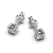 Earrings white gold diamond 331431121 from the manufacturer of jewelry LUNET JEWELERY at the price of $1 886 UAH: 8