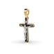 Gold Crucifixion Cross Pendant 137692400