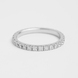 White Gold Diamond Wedding Ring 236761121 from the manufacturer of jewelry LUNET JEWELERY at the price of $994 UAH: 1
