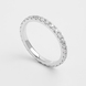 White Gold Diamond Wedding Ring 236761121 from the manufacturer of jewelry LUNET JEWELERY at the price of $994 UAH: 3