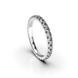 White Gold Diamond Wedding Ring 236761121 from the manufacturer of jewelry LUNET JEWELERY at the price of $994 UAH: 7