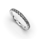 White Gold Diamond Wedding Ring 236761121 from the manufacturer of jewelry LUNET JEWELERY at the price of $994 UAH: 5