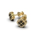 Сережки з жовтого золота, з діамантами 333843122 від виробника ювелірних прикрас LUNET JEWELLERY по ціні 30 592 грн грн: 10