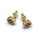 Yellow Gold Diamond Earrings 333843122 from the manufacturer of jewelry LUNET JEWELERY at the price of $761 UAH: 11