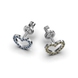 White Gold Diamond Earrings 327471121 from the manufacturer of jewelry LUNET JEWELERY at the price of $481 UAH: 10