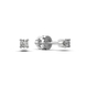 Earrings white gold diamond 331201121 from the manufacturer of jewelry LUNET JEWELERY at the price of $372 UAH: 3