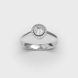 White Gold Diamond Ring 239471121 from the manufacturer of jewelry LUNET JEWELERY at the price of $809 UAH: 2