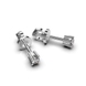 Earrings white gold diamond 331201121 from the manufacturer of jewelry LUNET JEWELERY at the price of $372 UAH: 9